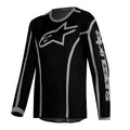Alpinestars Youth Fluid APEX V2 MX Jersey (Black/Silver)