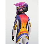 Alpinestars Youth Fluid DRAG MX Jersey (Light Lilac/Blue Iris/Gold)