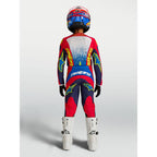 Alpinestars Youth Fluid DRAG MX Kit Deal (Blue Navy/Fire Red/White)