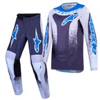 Alpinestars Youth Fluid DRAG MX Kit Deal (Graystone/Light Lilac/UCLA Blue)