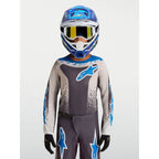 Alpinestars Youth Fluid DRAG MX Jersey (Graystone/Light Lilac/UCLA Blue)