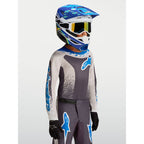 Alpinestars Youth Fluid DRAG MX Kit Deal (Graystone/Light Lilac/UCLA Blue)