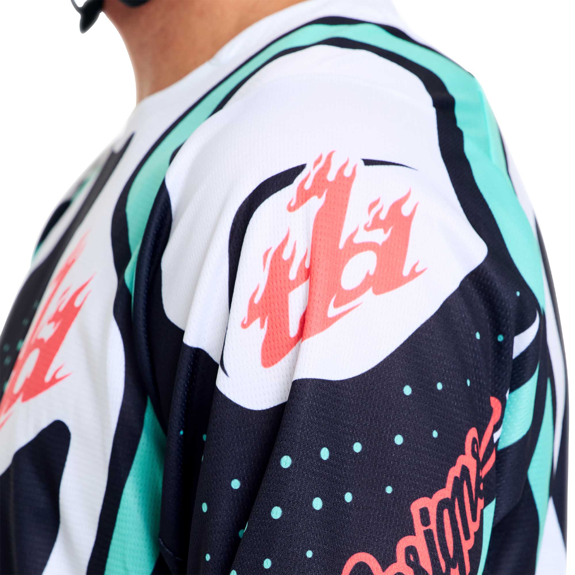 Troy Lee Designs MX | SX Jersey & Pant Kit Deal GP PRO ROLLER (Black / Teal)