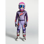 Alpinestars Youth Fluid HUNT MX Kit Deal (Light Violet/Deep Purple/Pink Fluo)