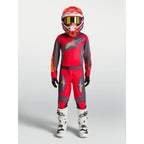 Alpinestars Youth Fluid HUNT MX Kit Deal (Fire Red/Graystone/Hot Coral)
