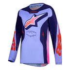 Alpinestars Youth Fluid HUNT MX Kit Deal (Light Violet/Deep Purple/Pink Fluo)