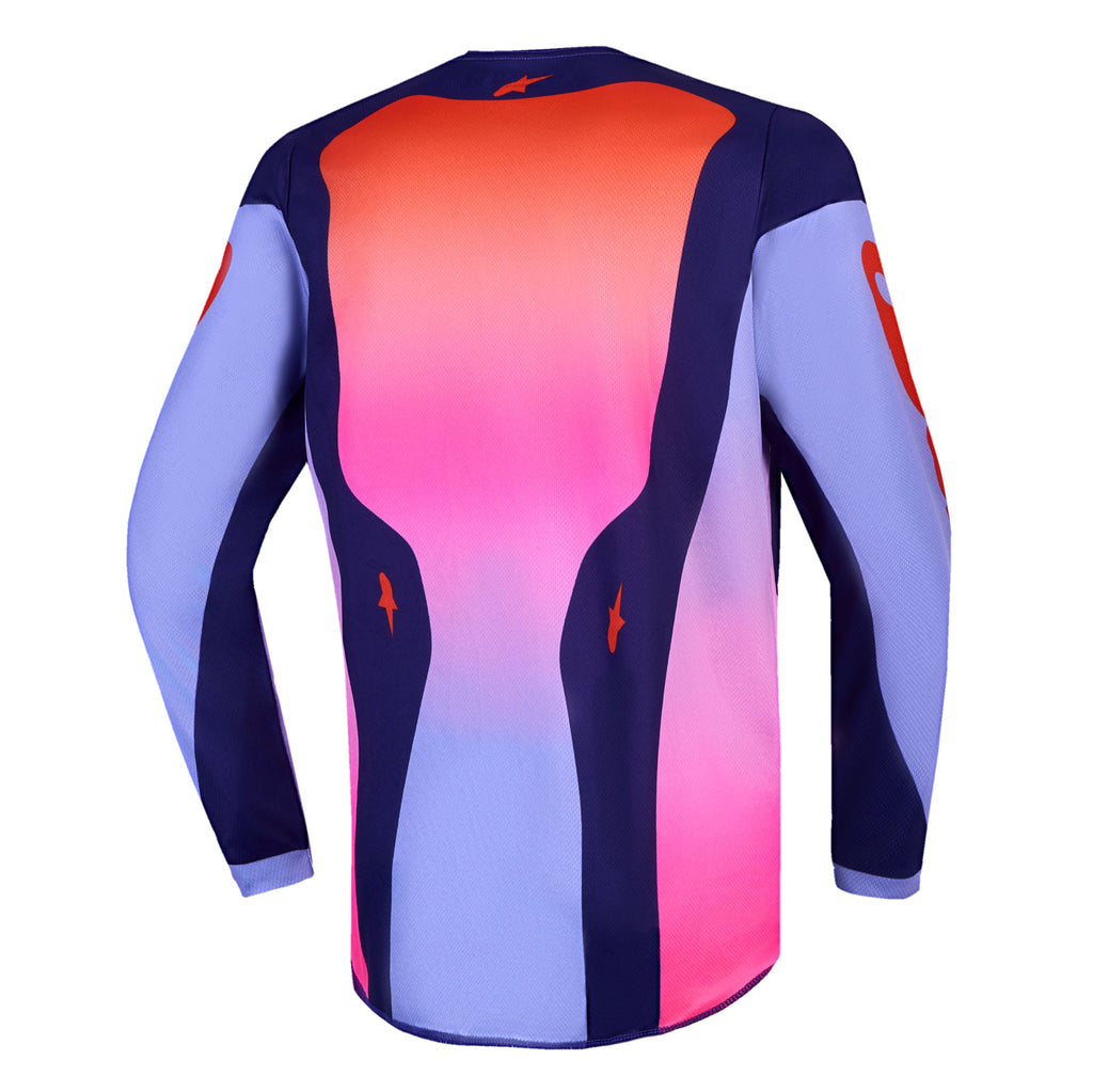 Alpinestars Youth Fluid HUNT MX Kit Deal (Light Violet/Deep Purple/Pink Fluo)