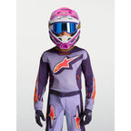 Alpinestars Youth Fluid HUNT MX Kit Deal (Light Violet/Deep Purple/Pink Fluo)