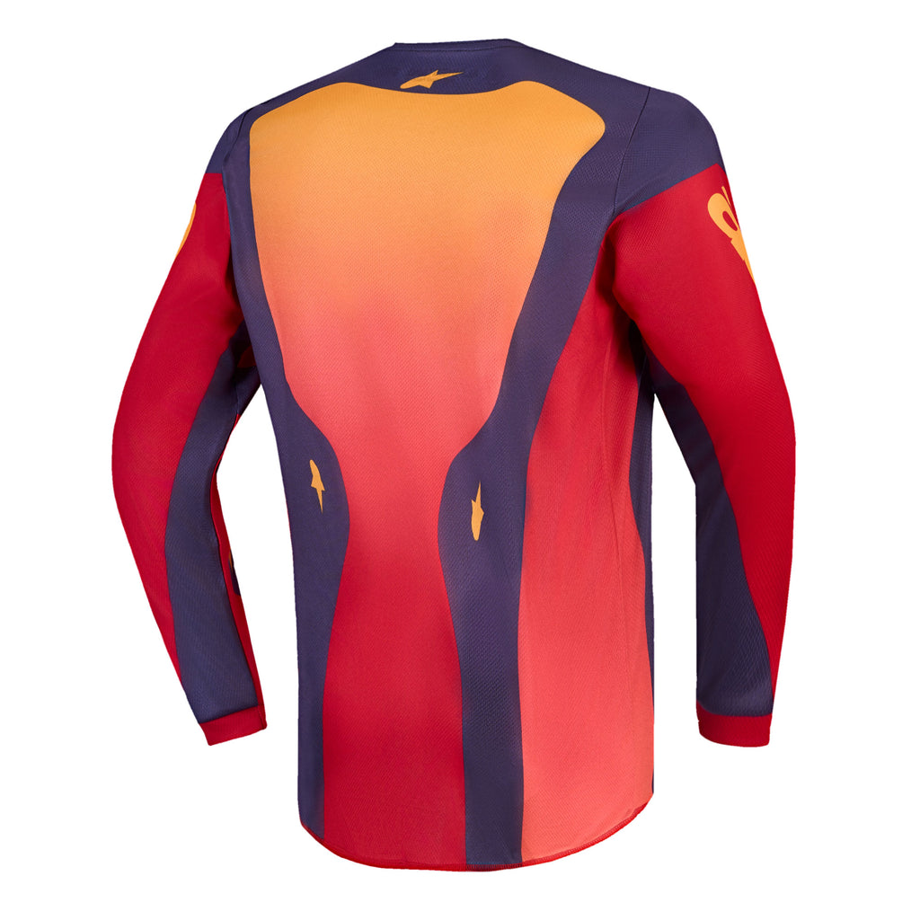 Alpinestars Youth Fluid HUNT MX Kit Deal (Fire Red/Graystone/Hot Coral)