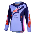 Alpinestars Youth Fluid HUNT MX Jersey (Light Violet/Deep Purple/Pink Fluo)