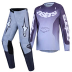 Alpinestars Youth Fluid AMBER MX Kit Deal (Graystone/Cold Grey/Light Lilac)