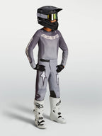 Alpinestars Youth Fluid AMBER MX Kit Deal (Graystone/Cold Grey/Light Lilac)