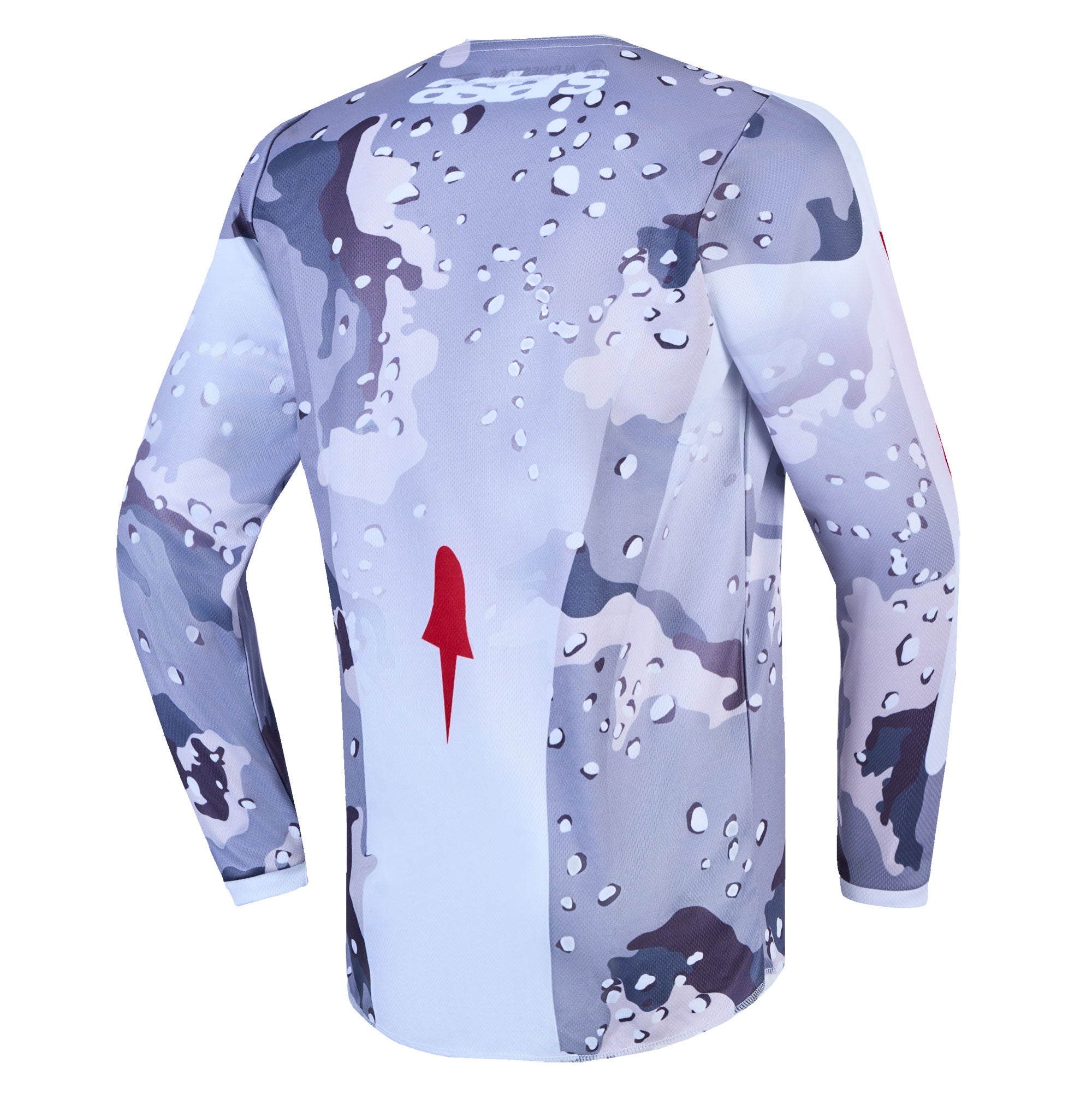 Alpinestars Youth Fluid LONE MX Kit Deal (Grey Camo/White/Fire Red)