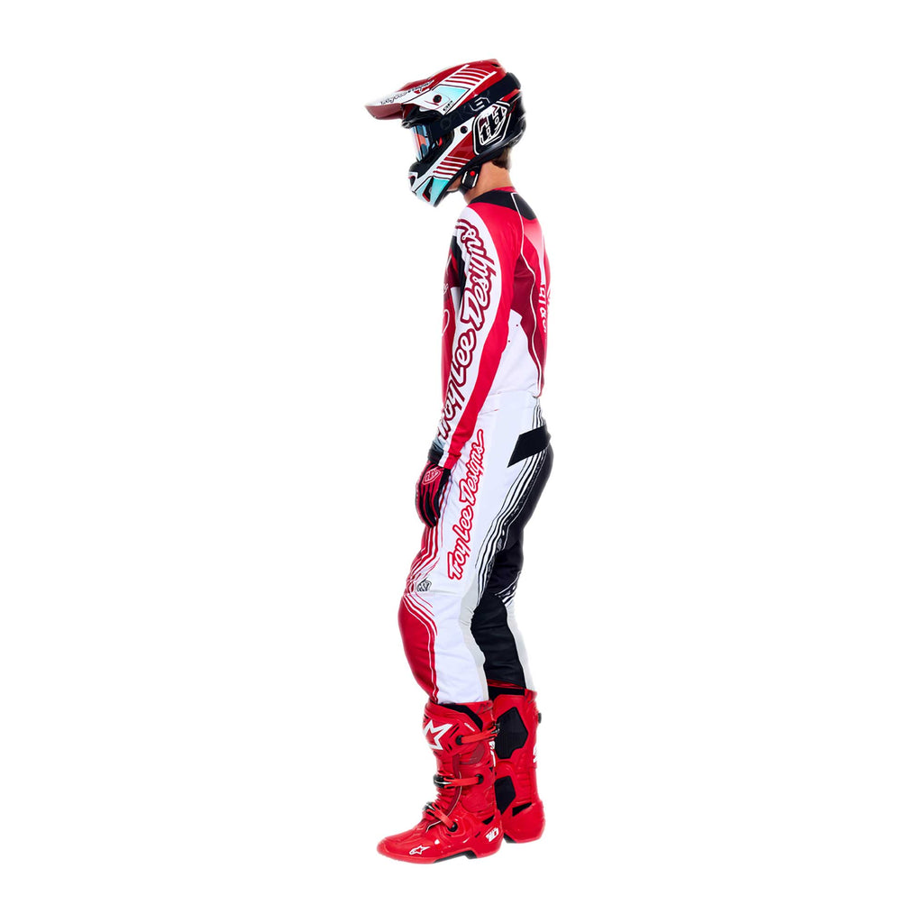 Troy Lee Designs MX | SX Jersey & Pant Kit Deal GP PRO STREAMLINE (Red / Black)