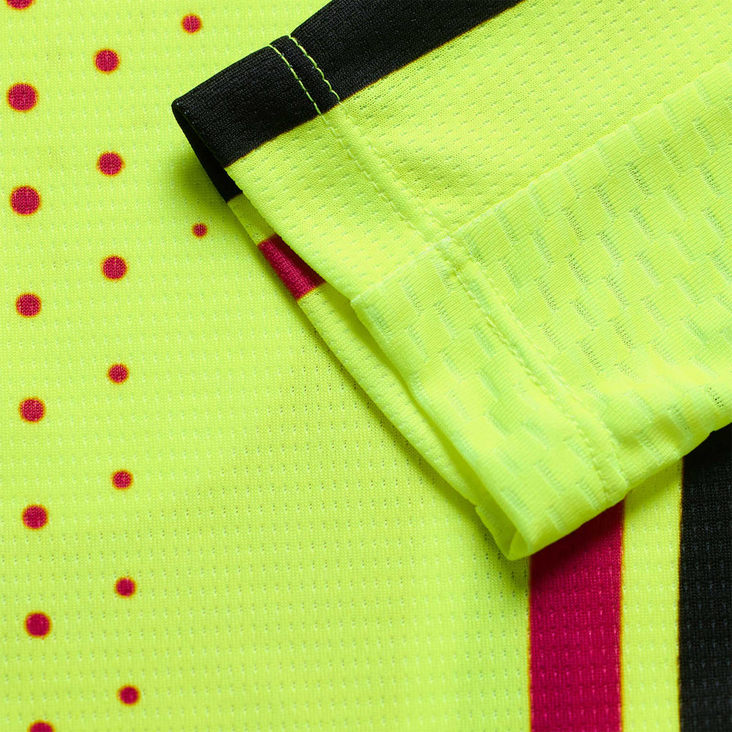 Troy Lee Designs MX Youth Jersey - GP PRO ROLLER (Flo Yellow / Fuchsia)