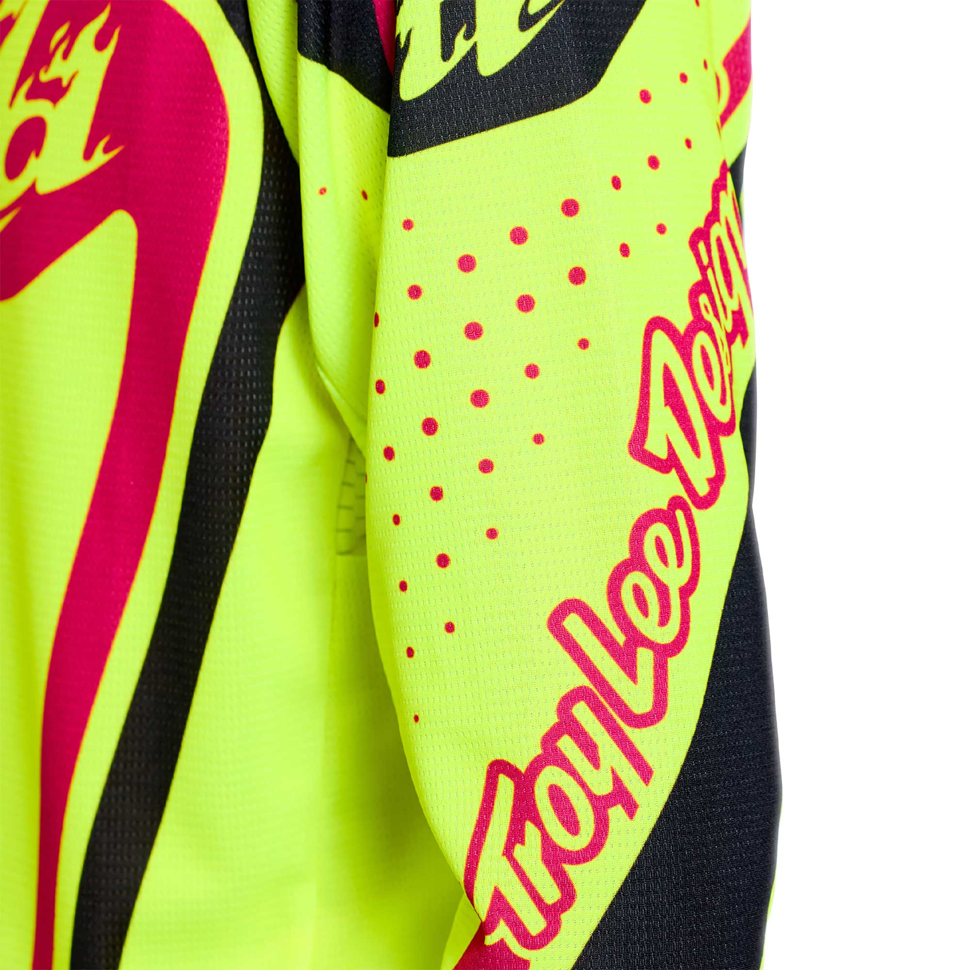 Troy Lee Designs MX Youth Jersey - GP PRO ROLLER (Flo Yellow / Fuchsia)