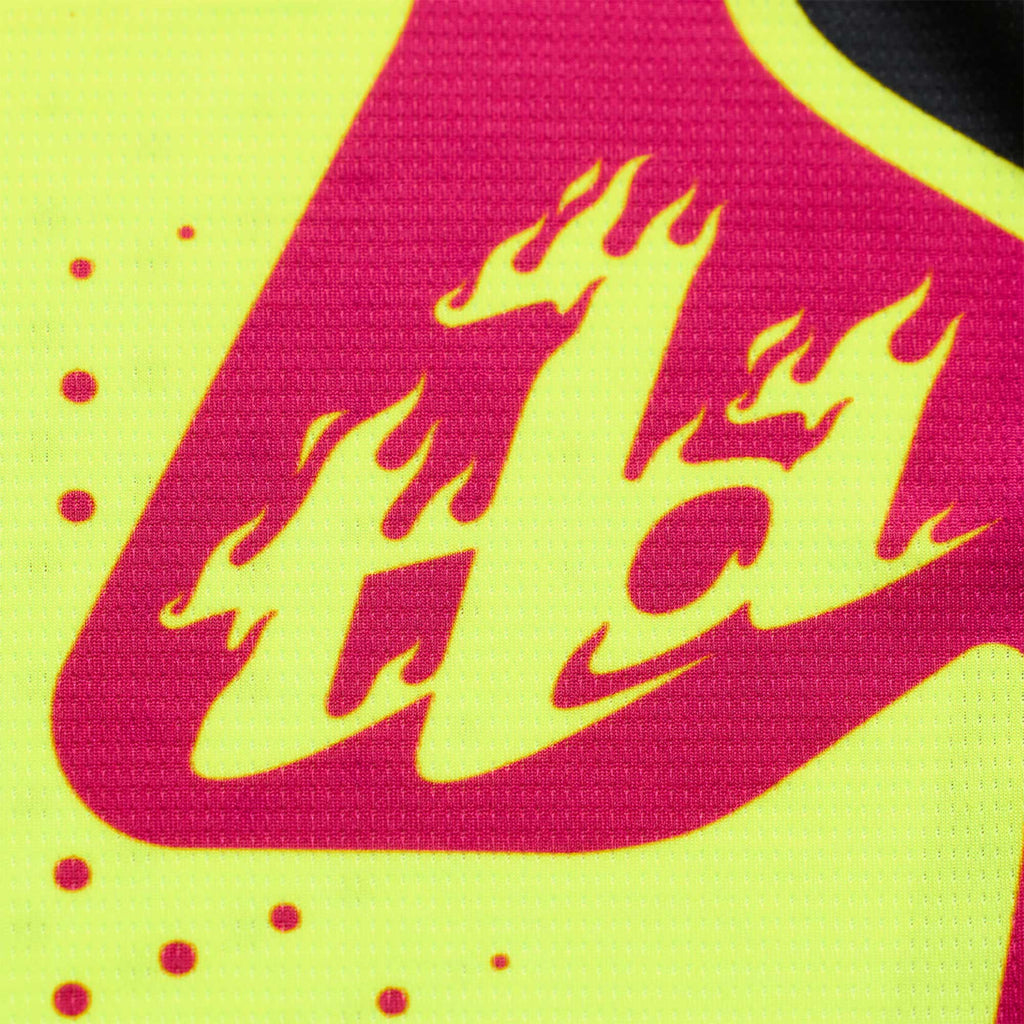 Troy Lee Designs MX Youth Jersey - GP PRO ROLLER (Flo Yellow / Fuchsia)