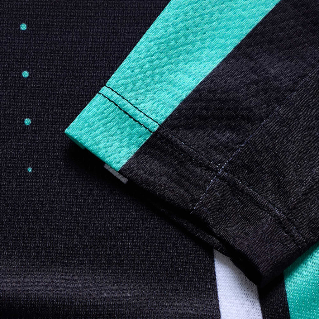 Troy Lee Designs MX Youth Jersey - GP PRO ROLLER (Black / Teal)