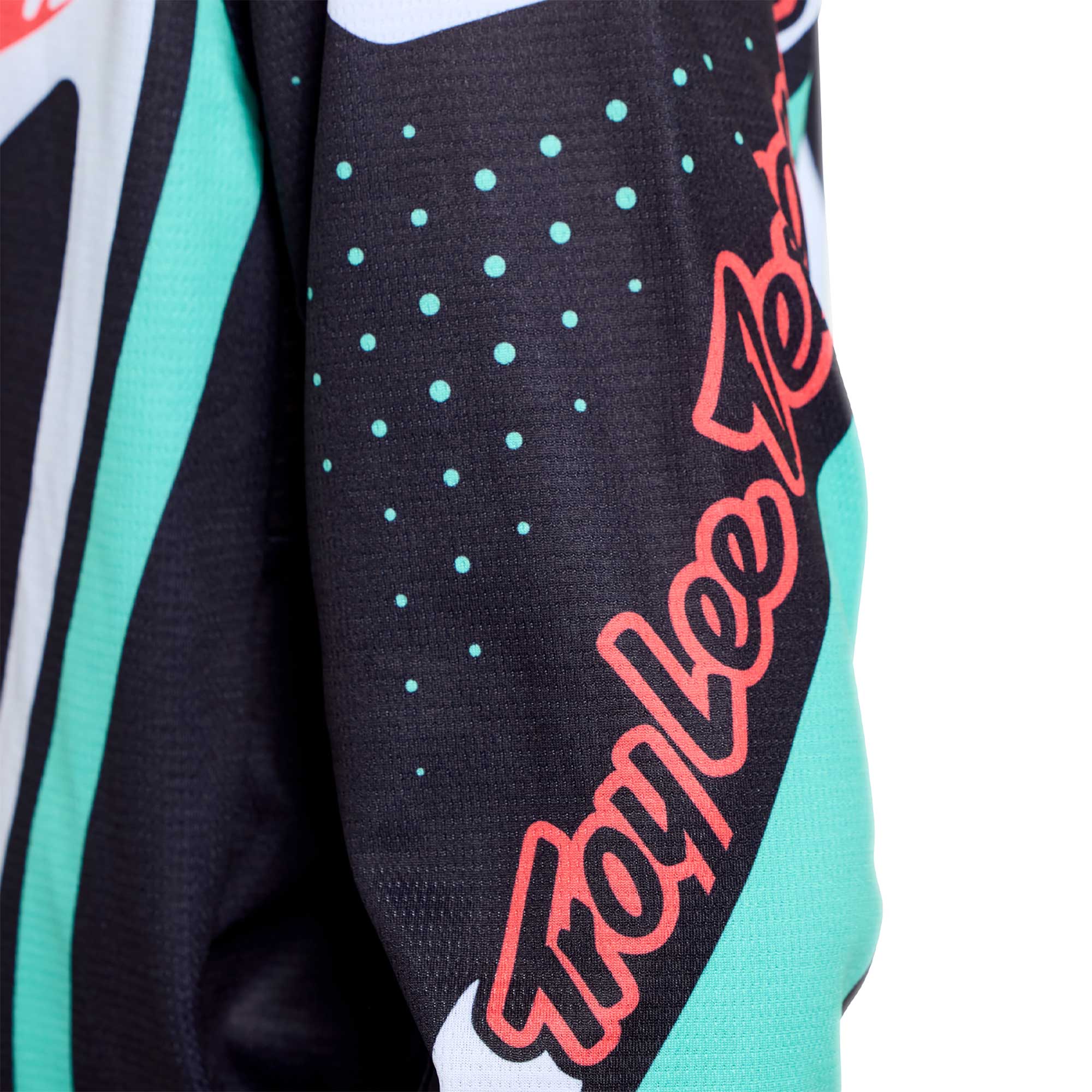 Troy Lee Designs MX Youth Jersey - GP PRO ROLLER (Black / Teal)