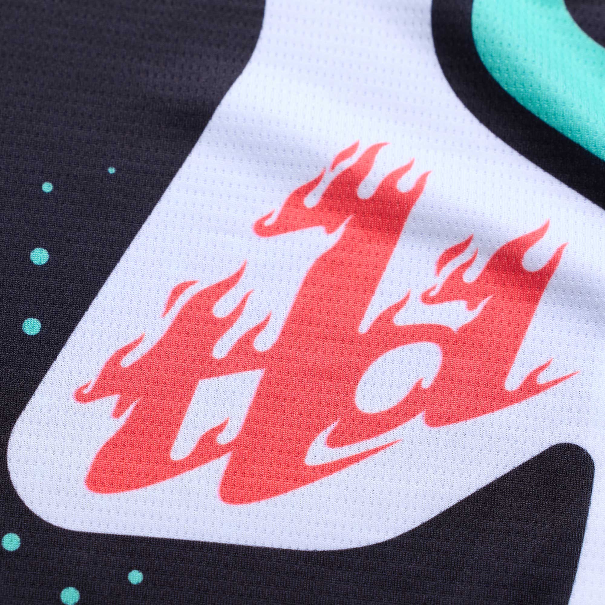 Troy Lee Designs MX Youth Jersey - GP PRO ROLLER (Black / Teal)
