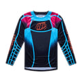 Troy Lee Designs MX Youth Jersey - GP PRO FRAMEWORK (Black / Cyan)