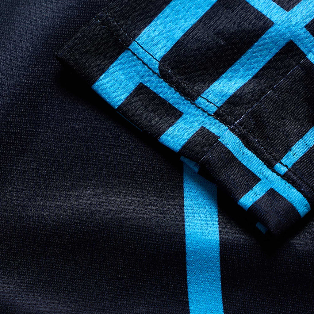 Troy Lee Designs MX Youth Jersey - GP PRO FRAMEWORK (Black / Cyan)