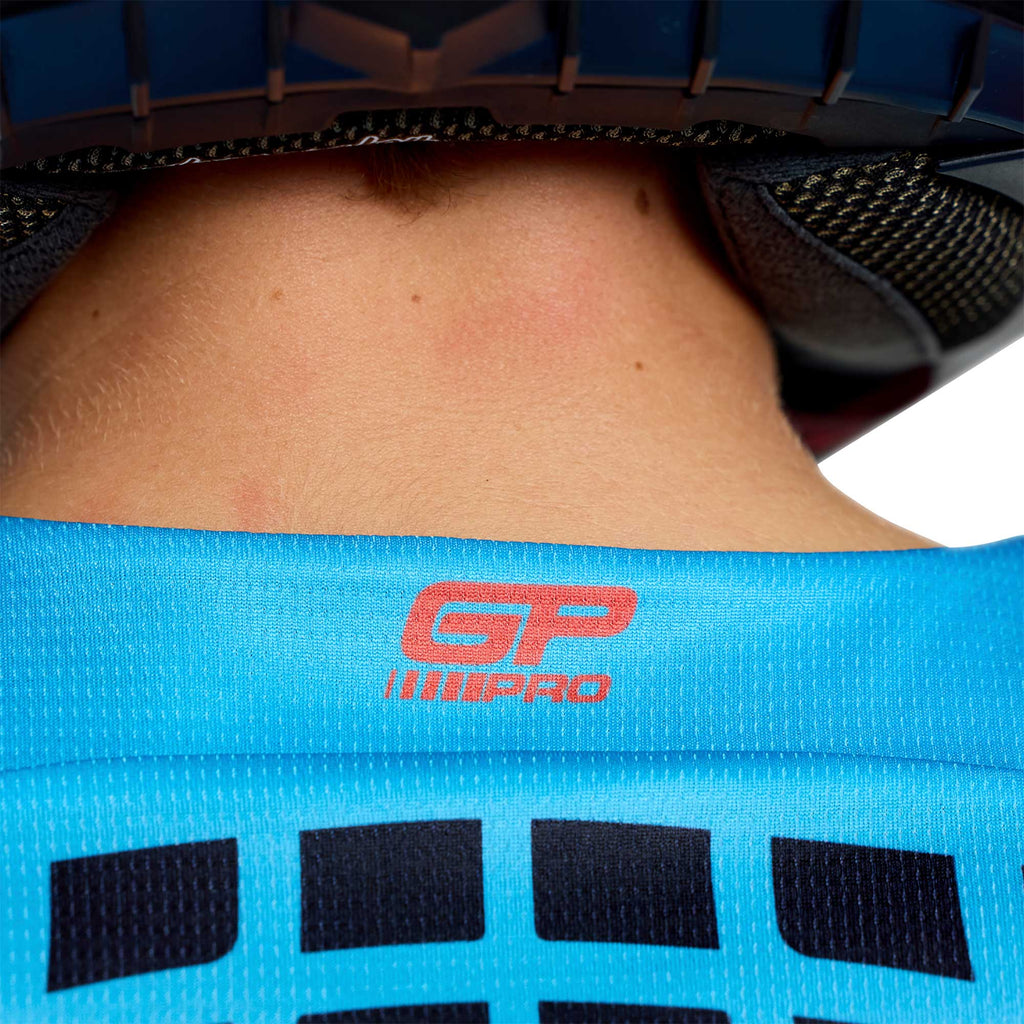Troy Lee Designs MX Youth Jersey - GP PRO FRAMEWORK (Black / Cyan)