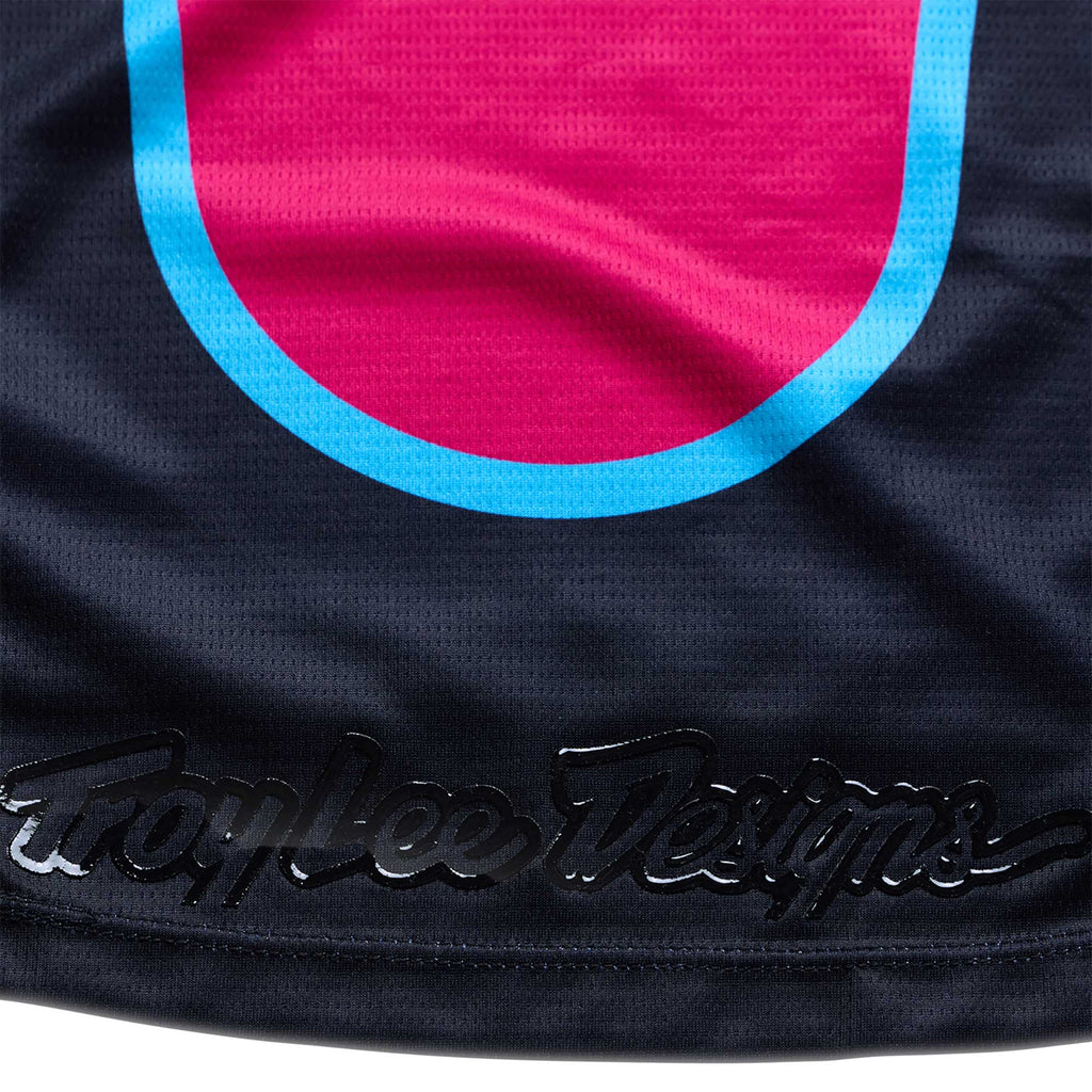 Troy Lee Designs MX Youth Jersey - GP PRO FRAMEWORK (Black / Cyan)