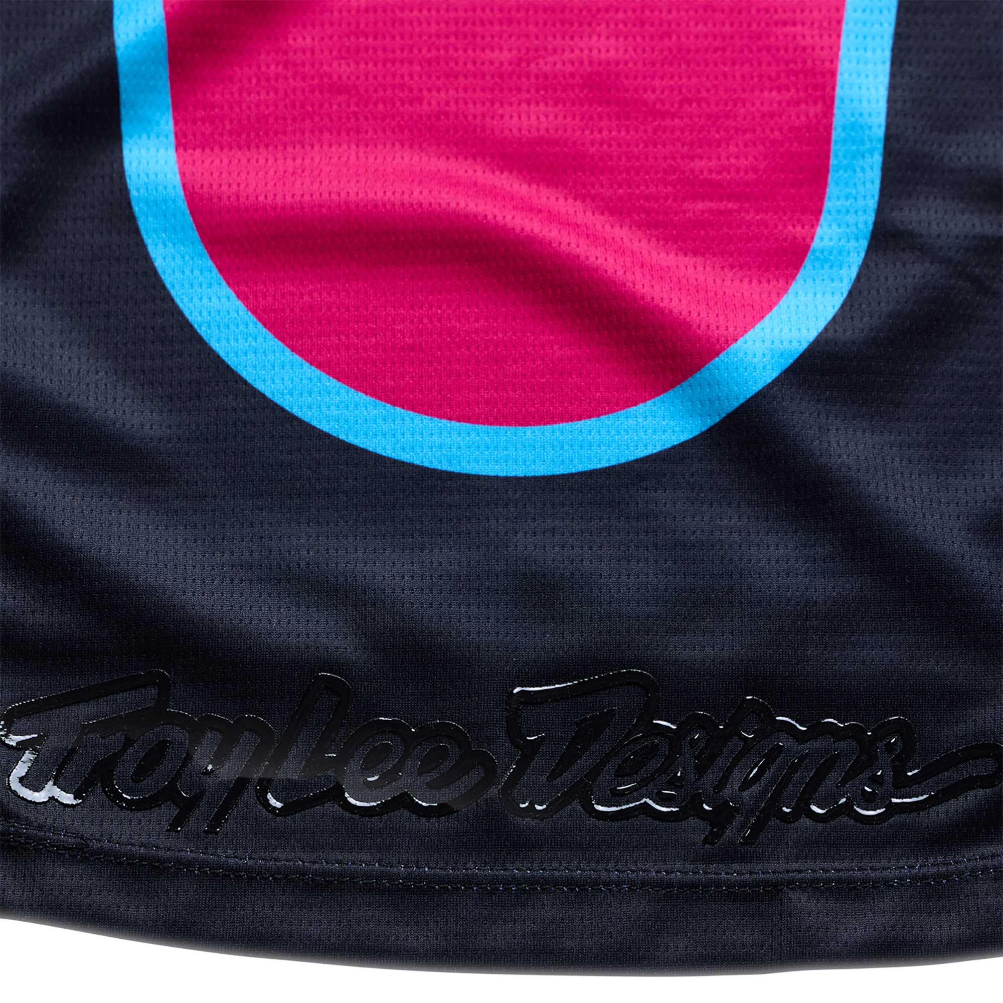 Troy Lee Designs MX Youth Jersey - GP PRO FRAMEWORK (Black / Cyan)