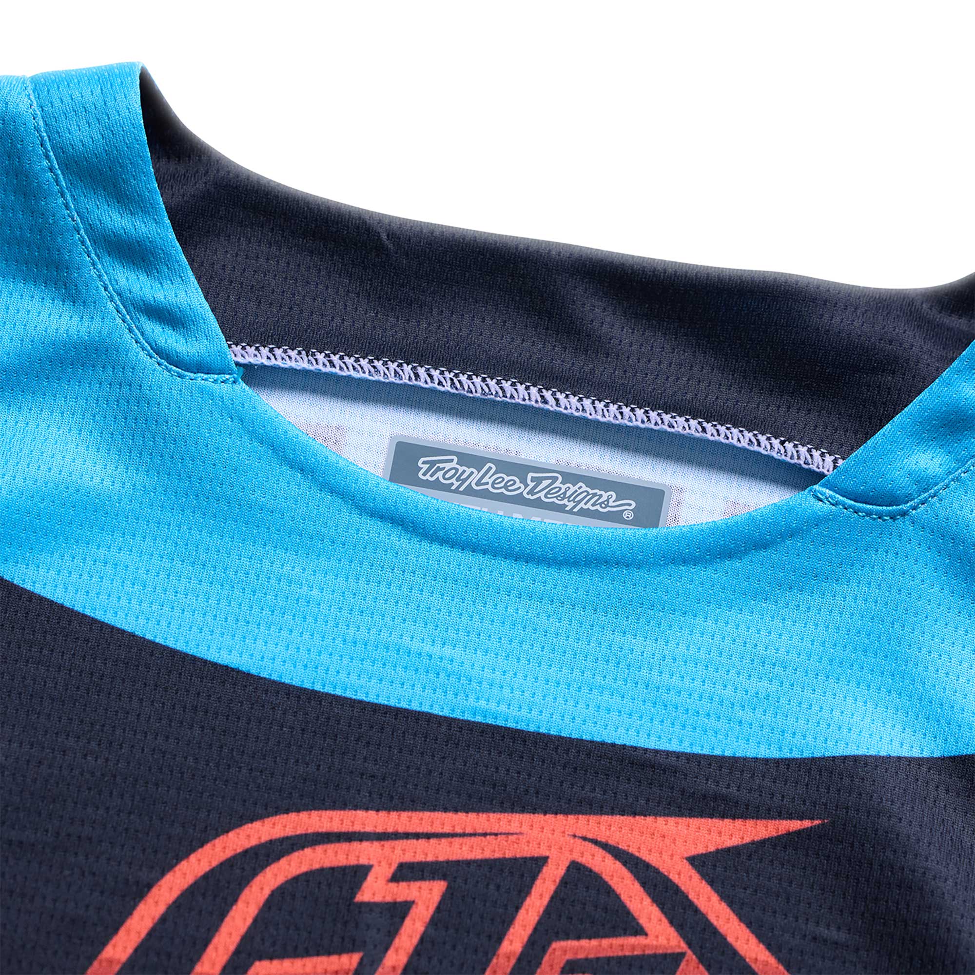 Troy Lee Designs MX Youth Jersey - GP PRO FRAMEWORK (Black / Cyan)