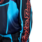 Troy Lee Designs MX Youth Jersey - GP PRO FRAMEWORK (Black / Cyan)