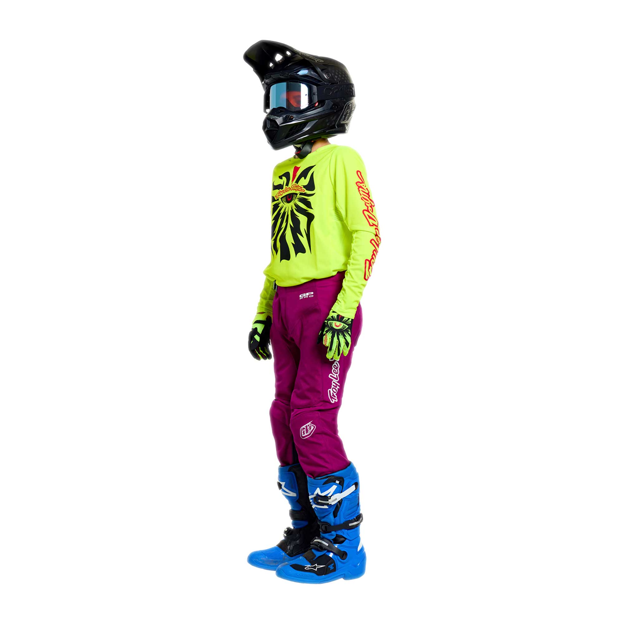 Troy Lee Designs MX Youth Jersey - GP PRO CYCLOPS (Flo Yellow)