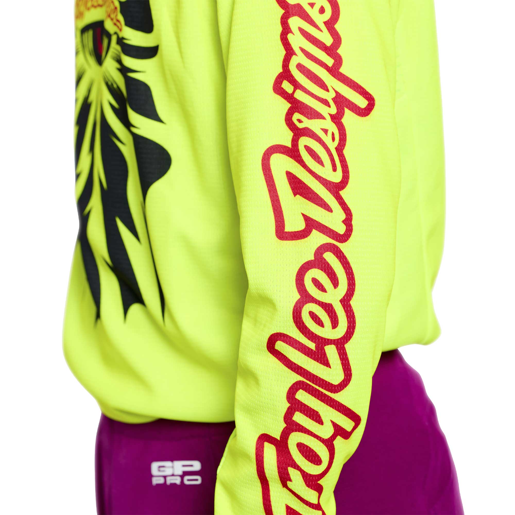 Troy Lee Designs MX Youth Jersey - GP PRO CYCLOPS (Flo Yellow)