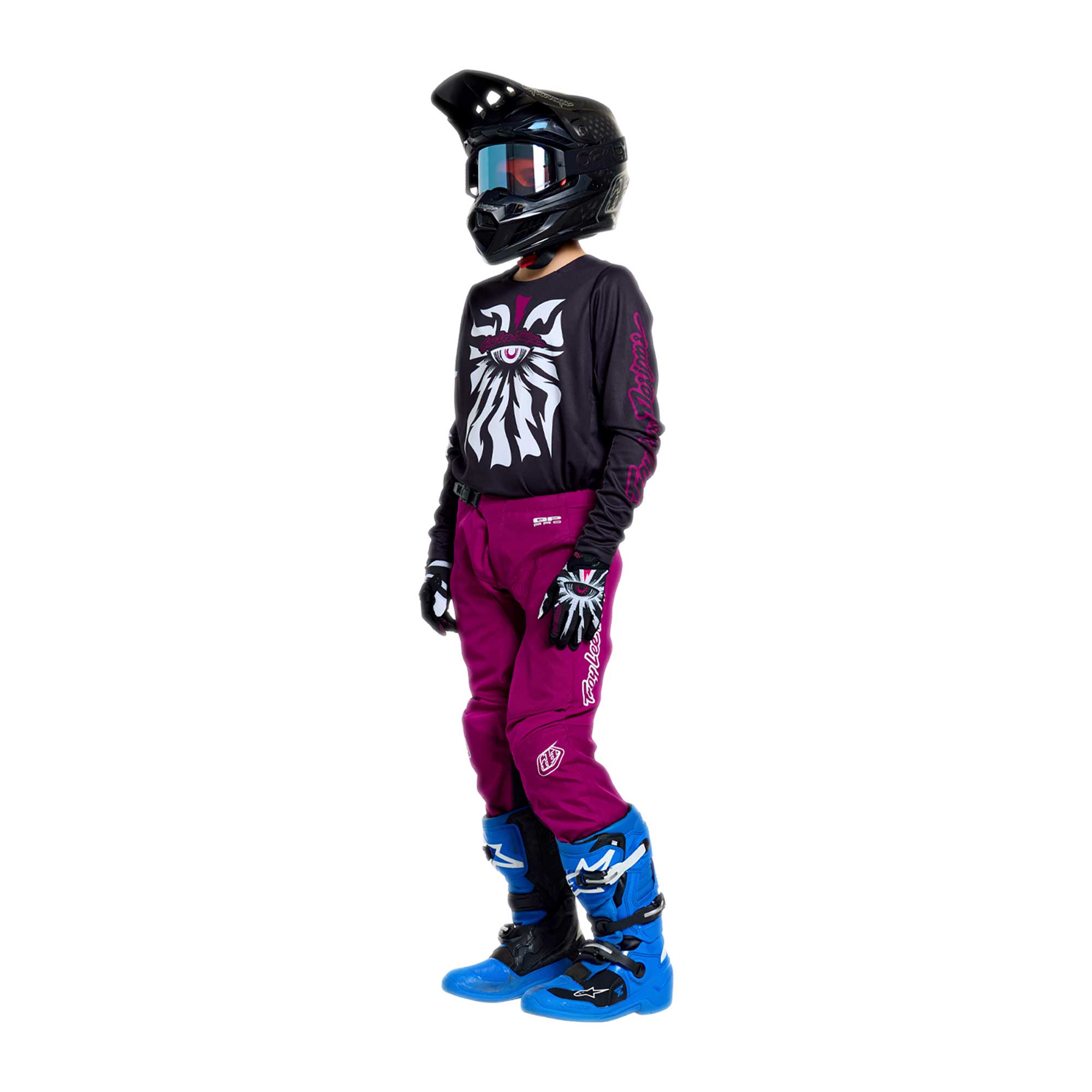Troy Lee Designs MX Youth Jersey - GP PRO CYCLOPS (Black)