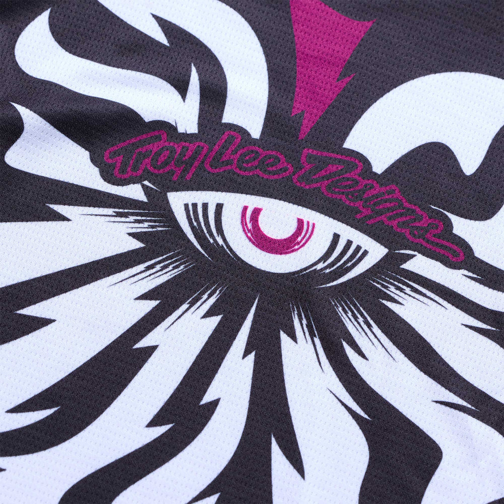 Troy Lee Designs YOUTH MX | SX Jersey & Pant Kit Deal GP PRO CYCLOPS (Black / Fuchsia)
