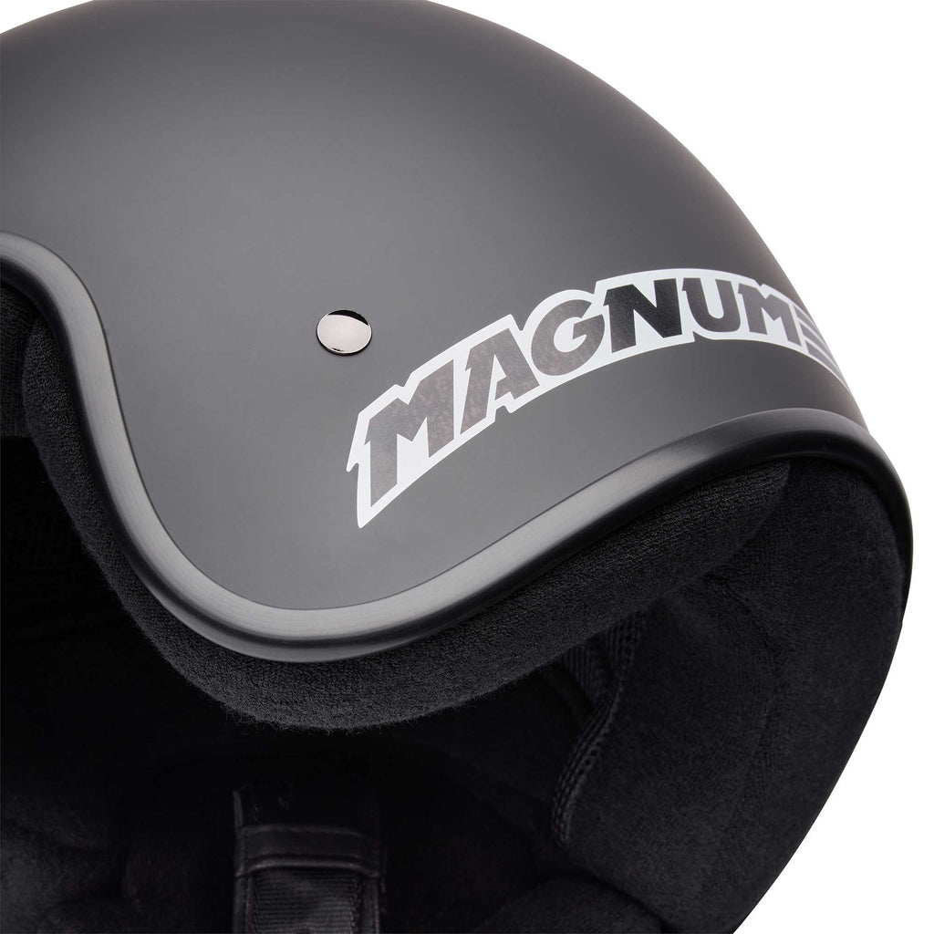 BELL Open Face Helmet - MAGNUM Solid (Matt Black)
