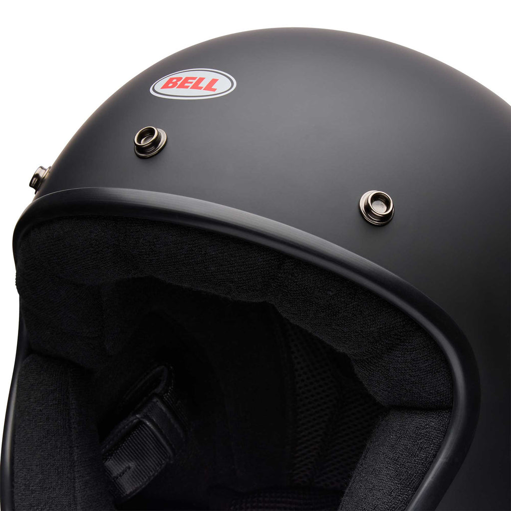 BELL Open Face Helmet - MAGNUM Solid (Matt Black)