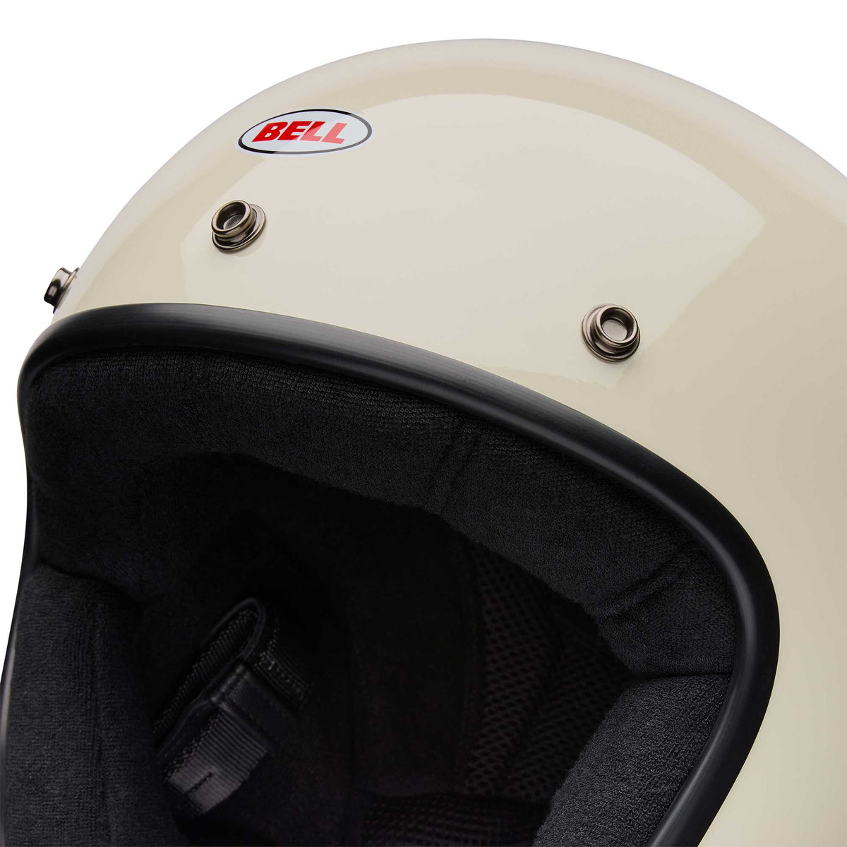 BELL Open Face Helmet - MAGNUM Solid (Vintage White)
