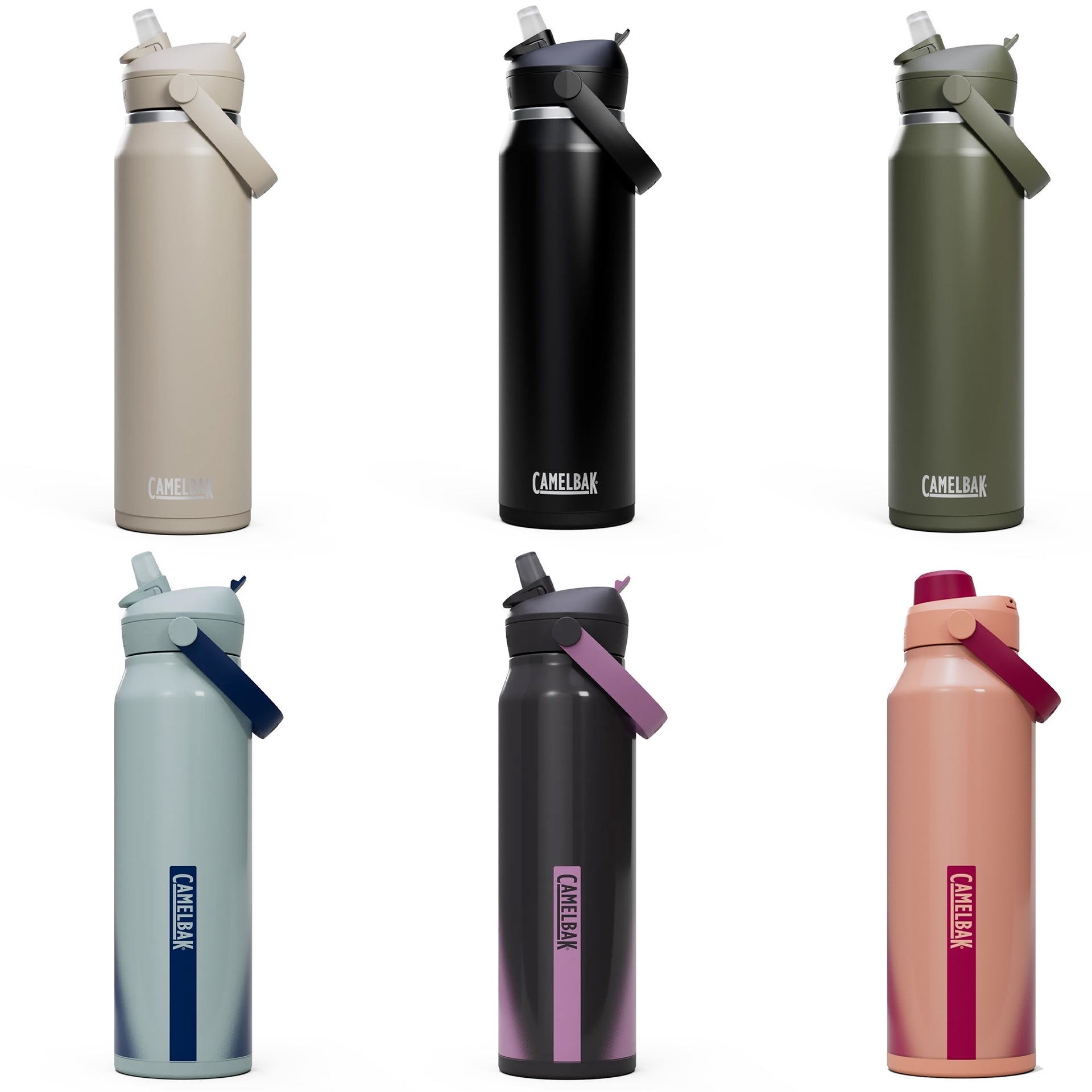 CAMELBAK Adventure Water Bottle - THRIVE Flip Straw Stainless Steel 32oz | 1L