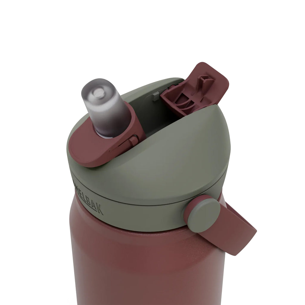 CAMELBAK Adventure Water Bottle - THRIVE Flip Straw Stainless Steel 25oz | 0.75L