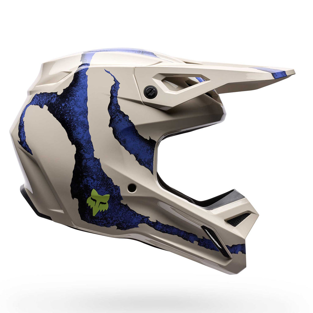 FOX MX | Enduro Helmet - V1 AWARENESS LE (Chalk/Blueberry)