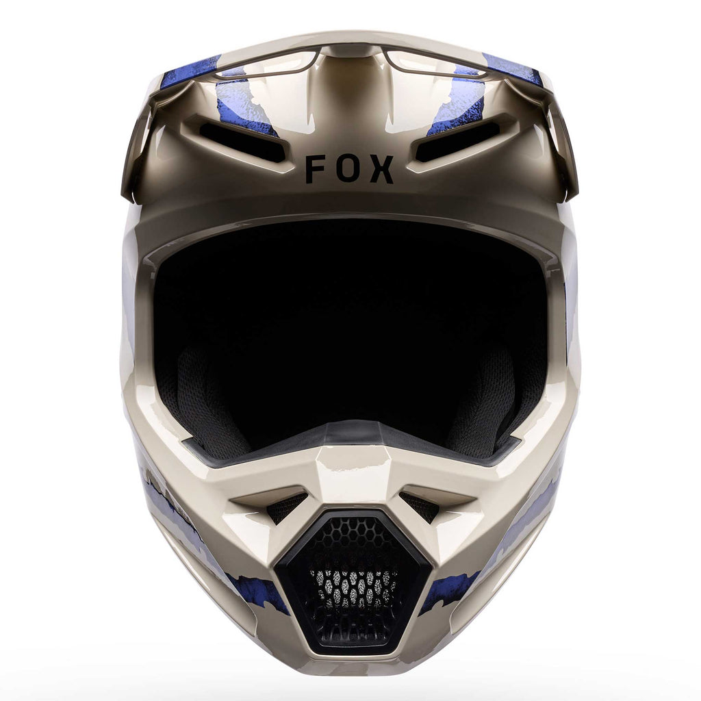 FOX MX | Enduro Helmet - V1 AWARENESS LE (Chalk/Blueberry)
