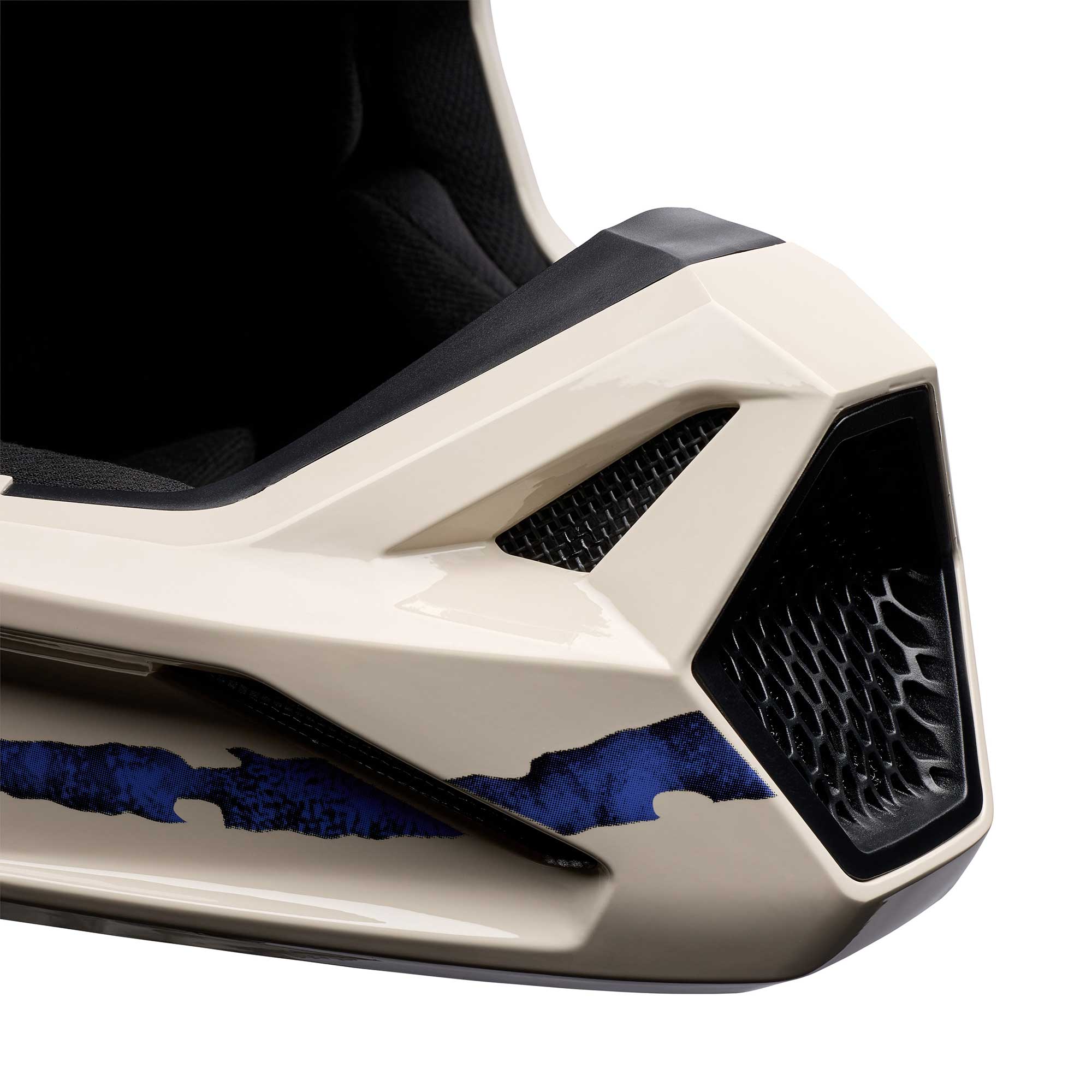 FOX MX | Enduro Helmet - V1 AWARENESS LE (Chalk/Blueberry)
