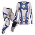 FOX (Limited Edition) MX Jersey & Pant Kit Deal - 180 AWARENESS (Chalk/Blueberry)
