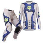 FOX (Limited Edition) MX Jersey & Pant Kit Deal - 180 AWARENESS (Chalk/Blueberry)