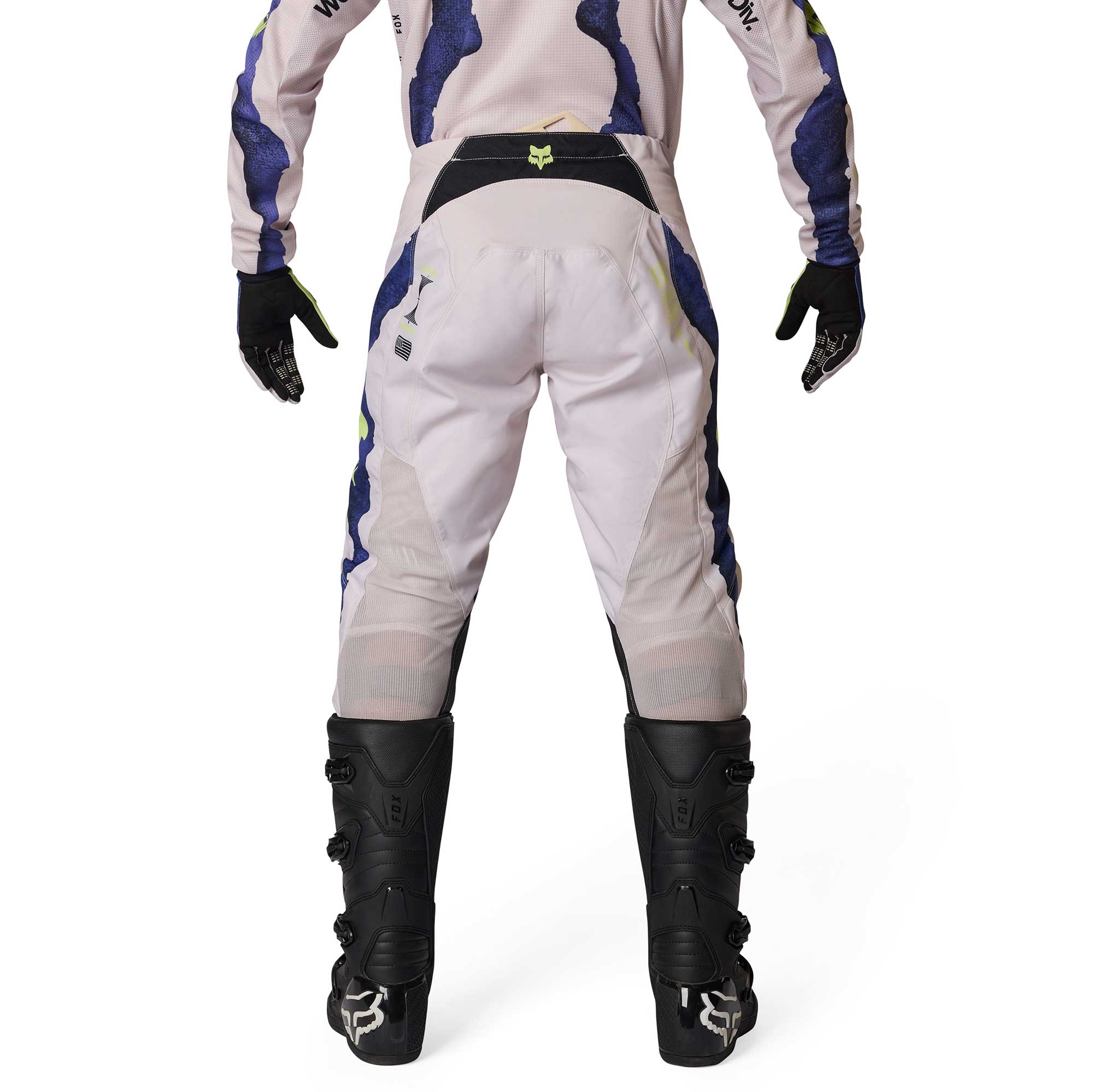 FOX (Limited Edition) MX Jersey & Pant Kit Deal - 180 AWARENESS (Chalk/Blueberry)