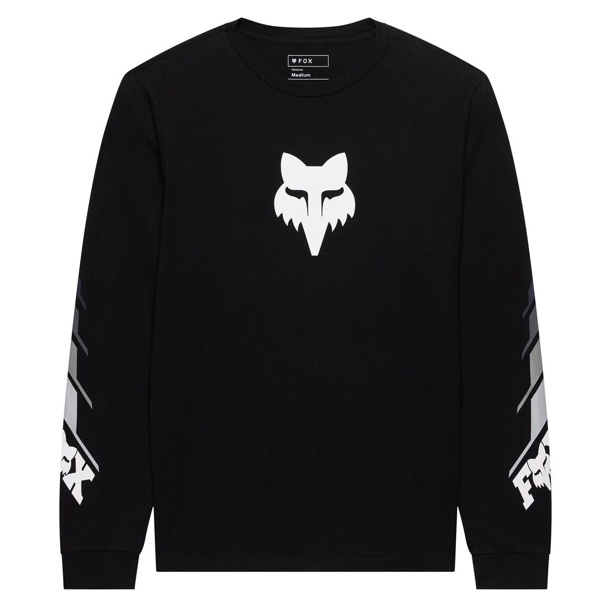 FOX Racing Mens T-Shirt - FOUNDRY 195 Original LS TEE (Black)