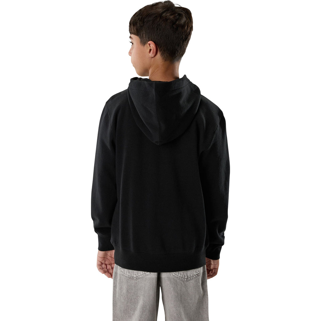 FOX Racing Youth Hoodie - SINCE 74 Fleece Pullover (Black)