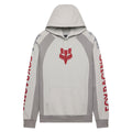 FOX Racing Mens Hoodie - VALIANT Fleece Pullover (Light Grey)