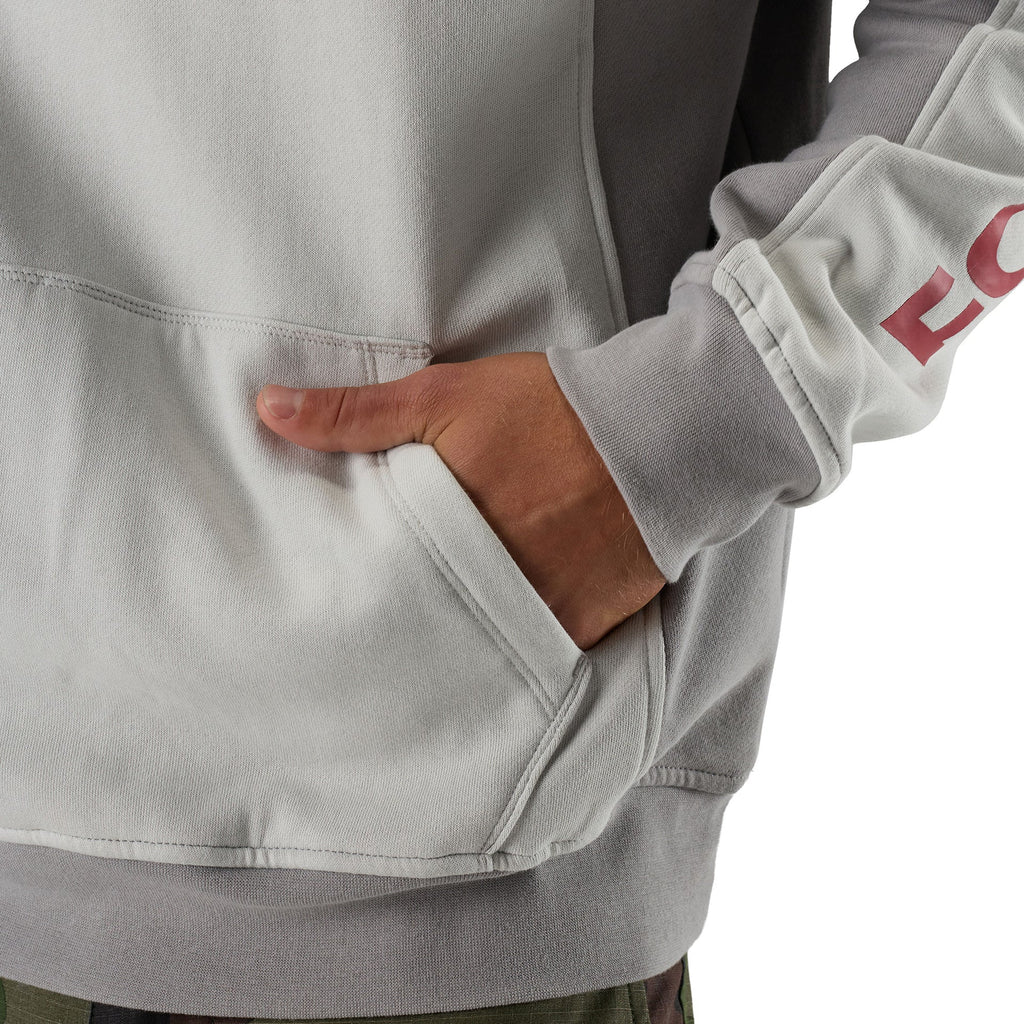 FOX Racing Mens Hoodie - VALIANT Fleece Pullover (Light Grey)